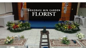 mini garden bunga potong