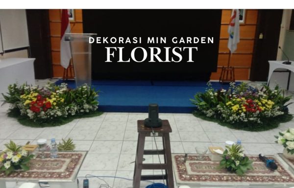 MINI GARDEN BUNGA POTONG